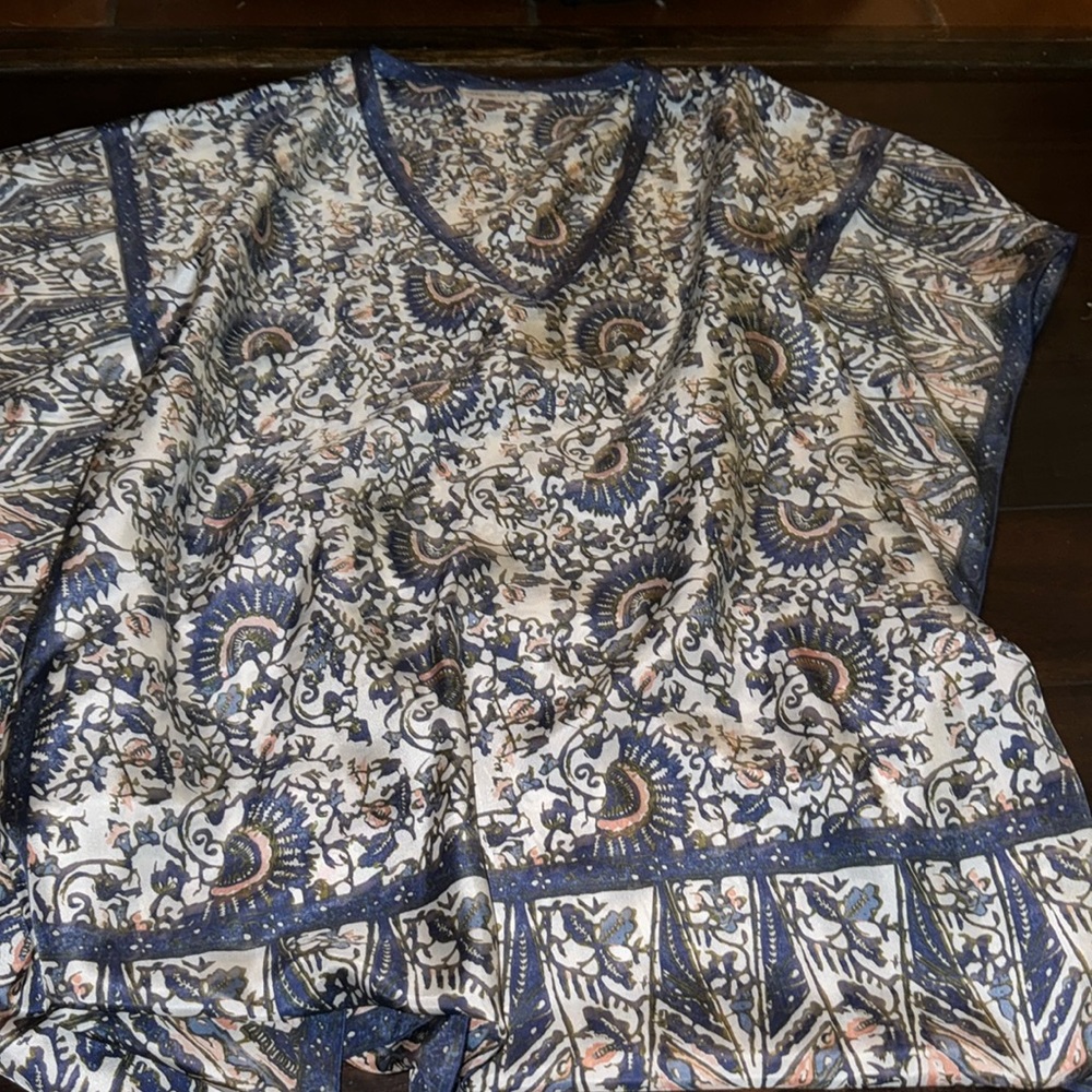 Tory Burch silk cover up